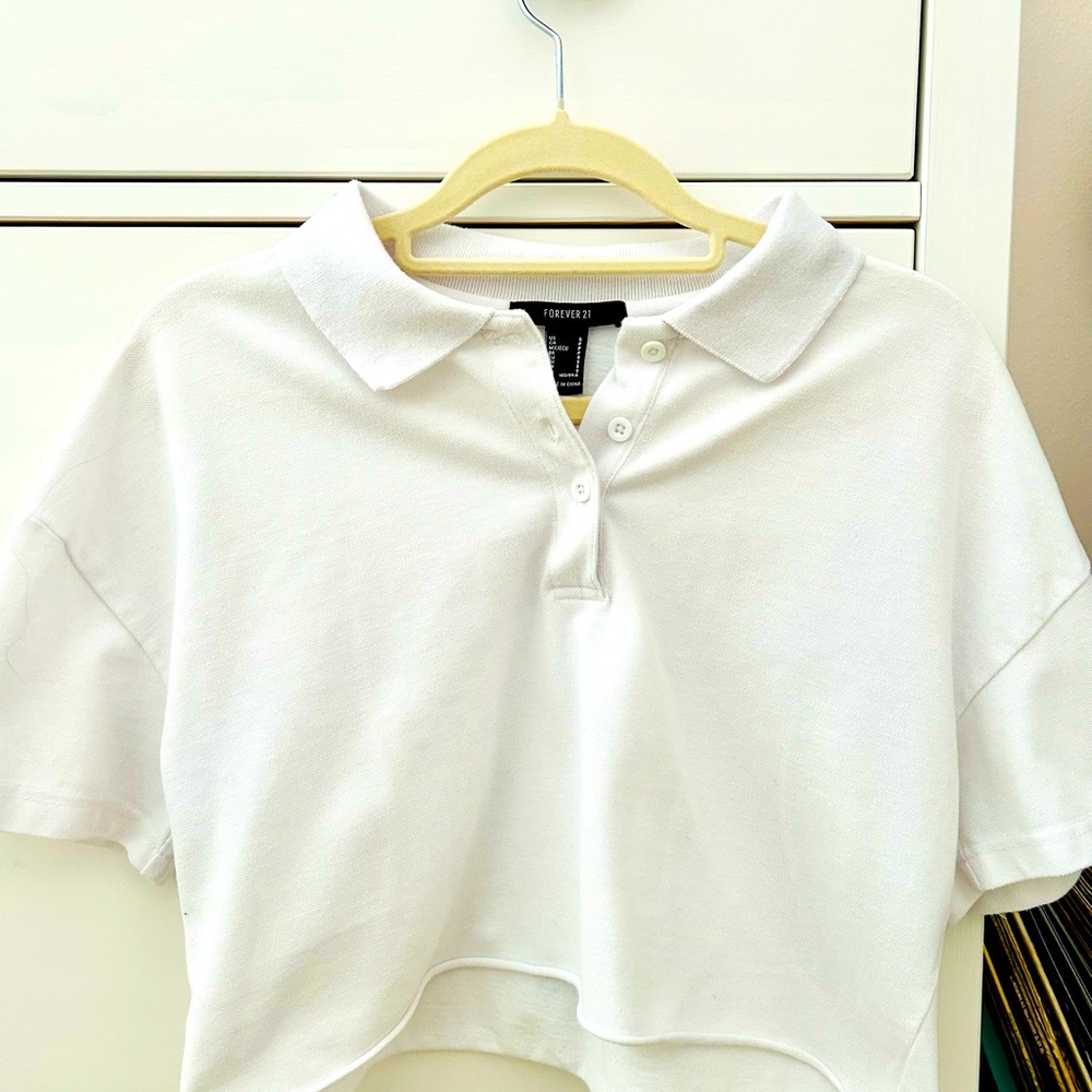 Forever 21 wide button up top